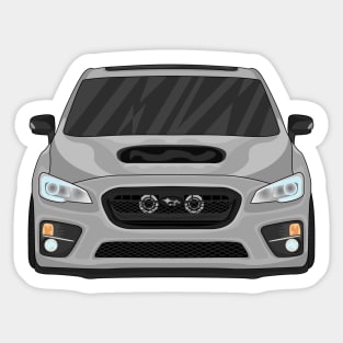 WRX GREY Sticker